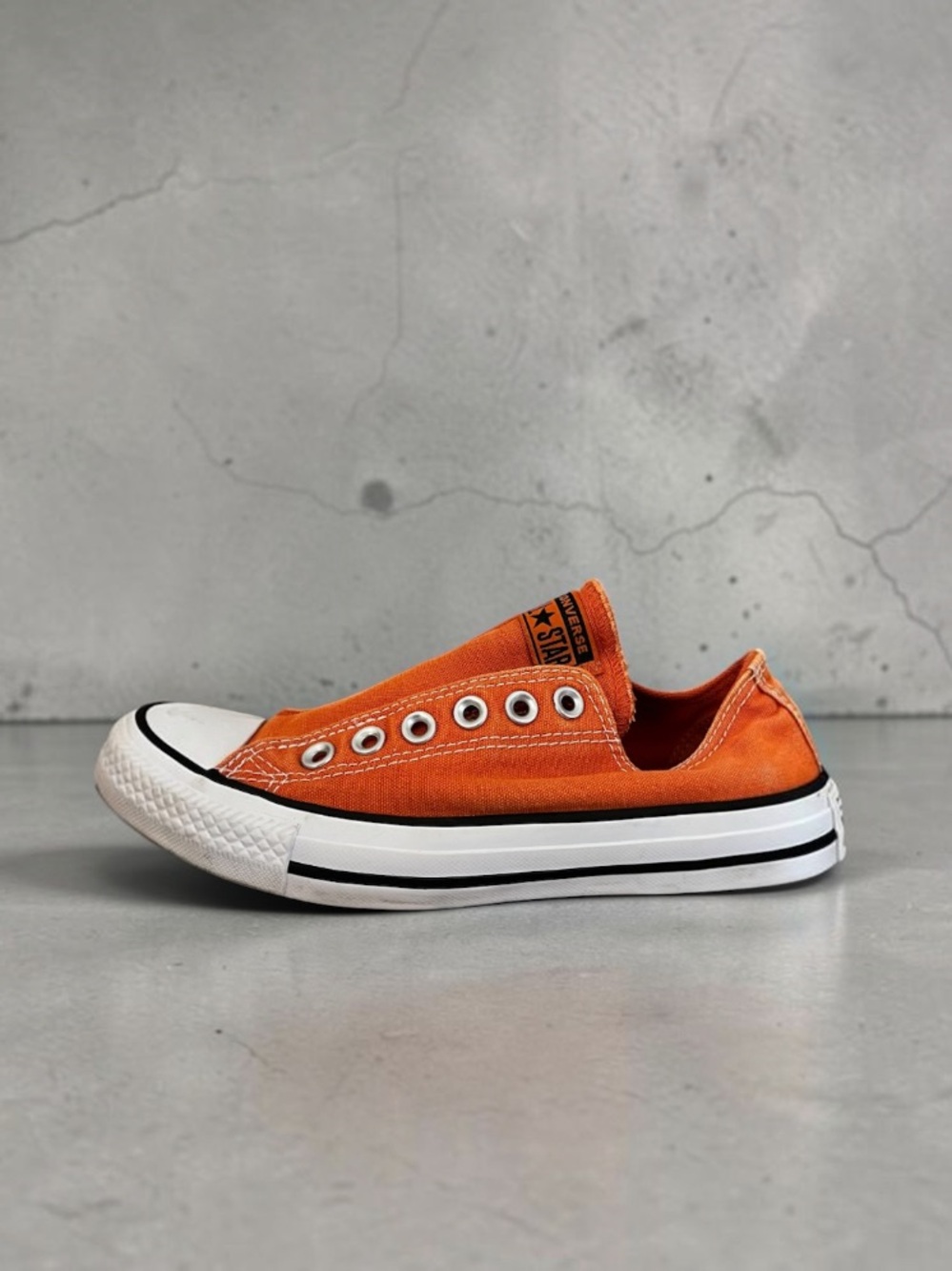 Converse Chuck Taylor All Star Shoreline Slip On Orange Women’s 6.5 - Picture 3 of 10
